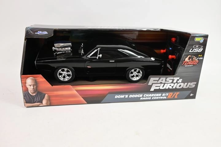Jada RC Dodge Charger 1970 Szybcy i wściekli 1:16 - 1 szt.