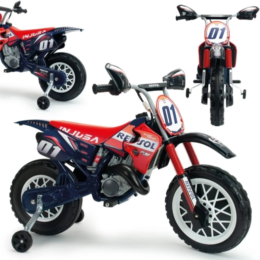 elektryczny motocykl dziecięcy REPSOL 6V INJUSA