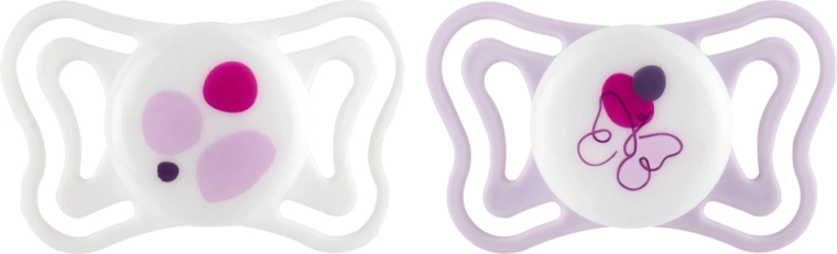 Smoczki Chicco PhysioForma Light silikonowe ortodontyczne różowe 2–6 m, 2 szt.