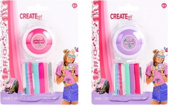 Create it! kreda do włosów z akcesoriami do stylizacji