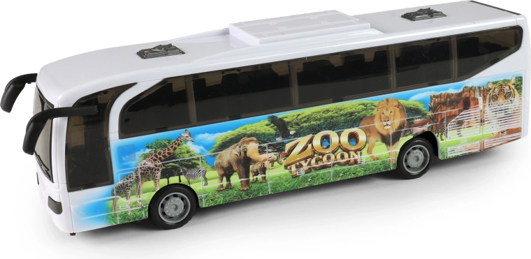 Autobus ZOO ze światłem i dźwiękiem 23 cm
