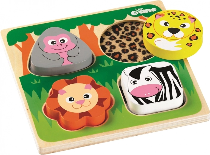 Tidlo Sensoryczne puzzle safari