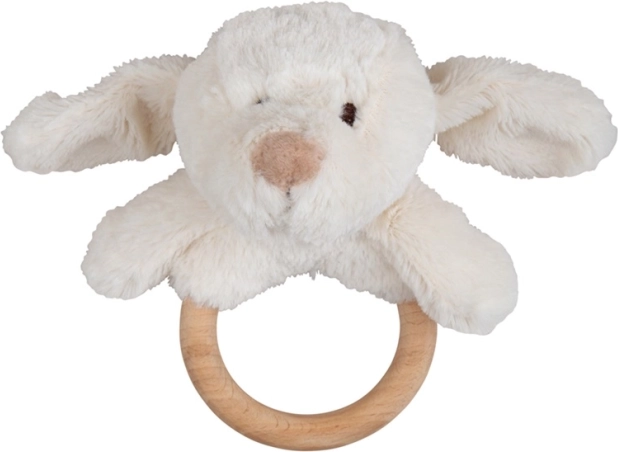 Bigjigs Baby dotykowy gryzak z szczeniaczkiem