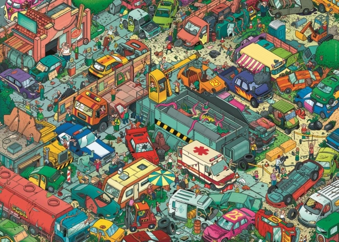 Heye puzzle Złomowisko 1000 elementów