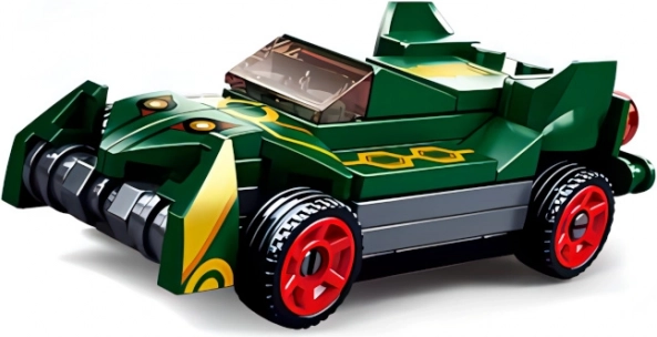 Sluban Power Bricks - Zielony samochód na naciąg