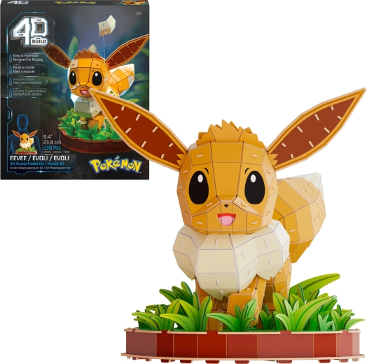 Spin Master 4D Build Pokémon Eevee – model puzzli 3D do złożenia