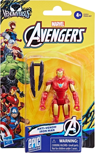 Hasbro Avengers Iron Man Anti-Venom figurka akcji 10 cm
