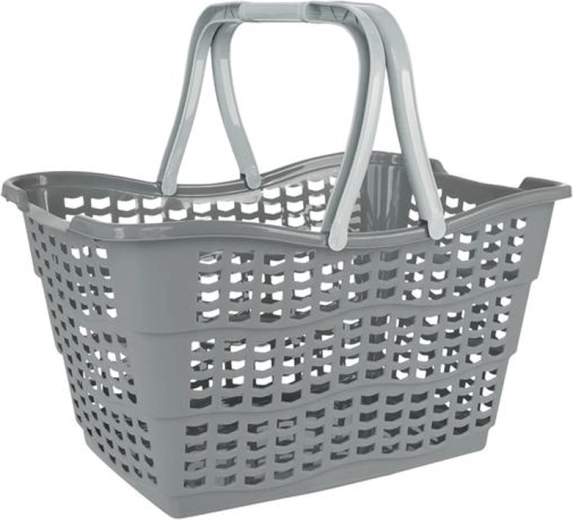 Koszyk zakupowy 15 l, nordycki szary