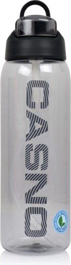 Butelka na wodę Casno Dash z tritanu 1000 ml szara przezroczysta