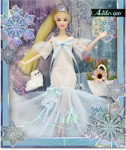 Anbibi kwiatowa lalka Kaczenka 28 cm