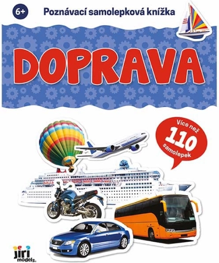 Poznawcza książeczka z naklejkami: Transport