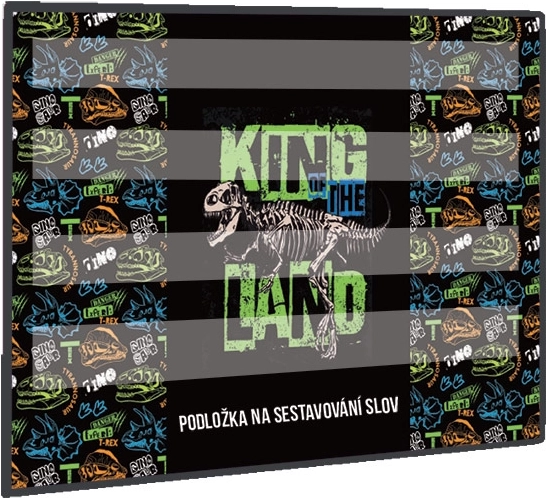 Mata do układania słów Premium Dinozaur