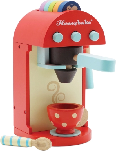 Drewniany ekspres do kawy dla dzieci Le Toy Van Honeybake