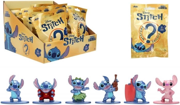 Stitch nano figurka w saszetce – kolekcjonerska miniatura (6 rodzajów)