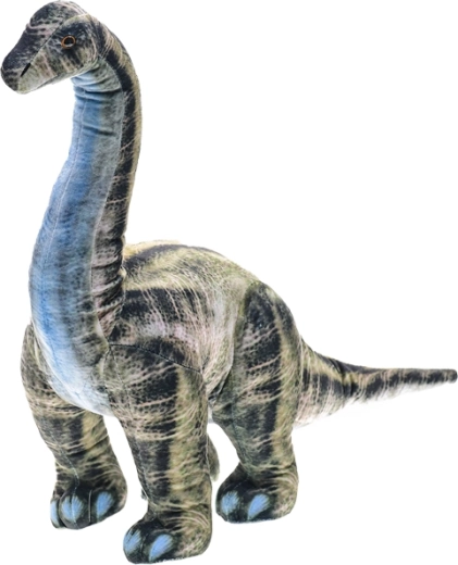 Pluszowy brontozaur 55 cm – stojący dinozaur dla dzieci od urodzenia