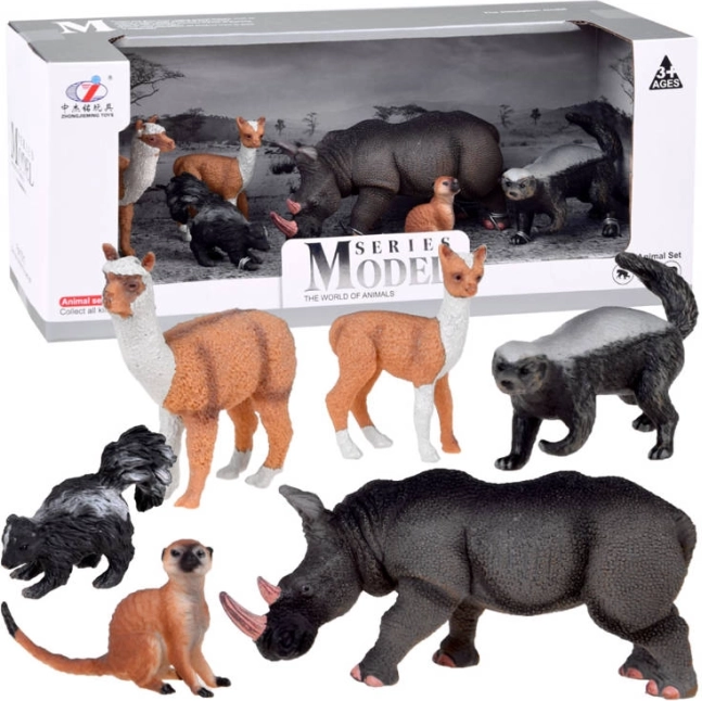 Zestaw figurek zwierząt safari – Safari