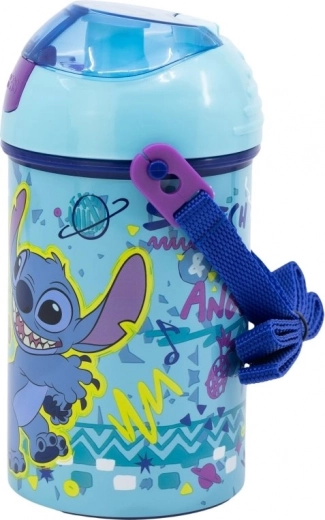 Dziecięca butelka z paskiem Stitch 450 ml