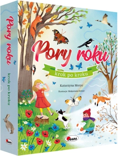 Pory roku krok po kroku – edukacyjna książka dla dzieci