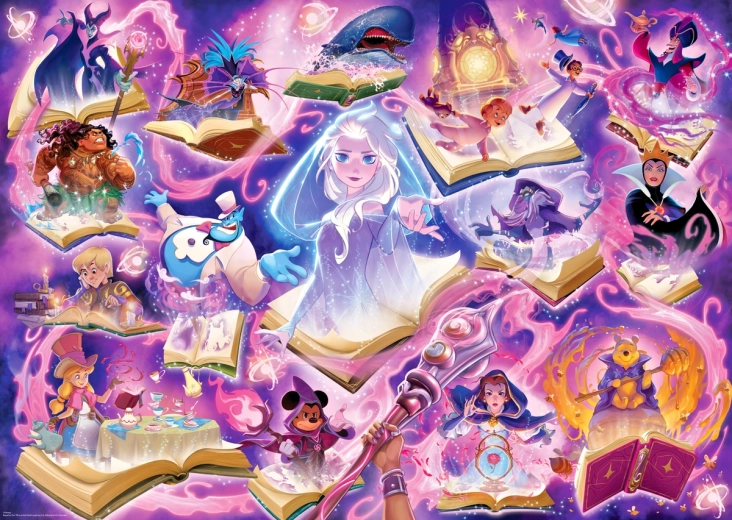 Ravensburger puzzle Disney Lorcana Glimmers of the Realm: Ametyst 1000 elementów