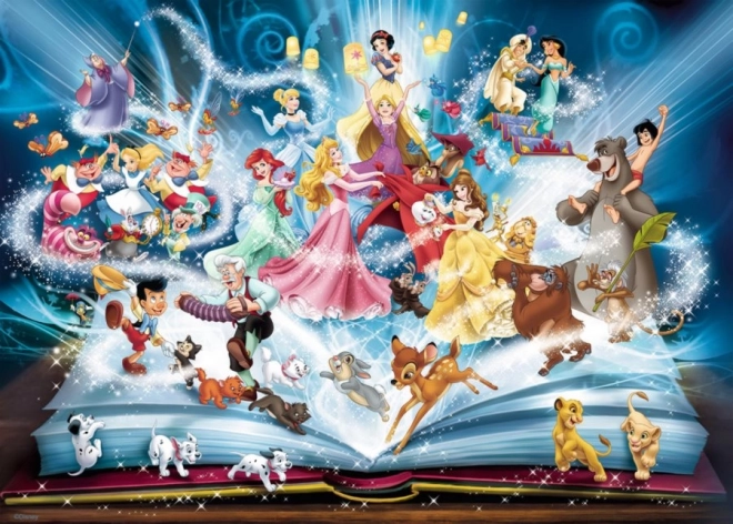 Ravensburger puzzle Disney książka z opowieściami 1500 elementów