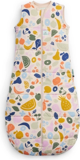 ergoPouch śpiworek z organicznej bawełny Jersey Fruit Salad 2,5 TOG (8–24 miesiące)