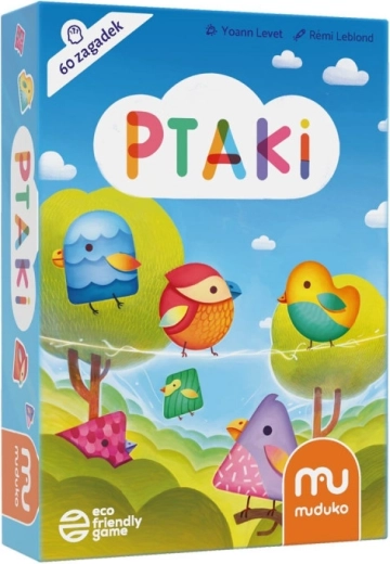 Ptaki: 60 logicznych łamigłówek