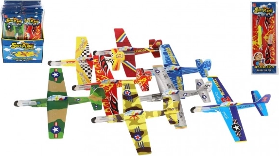 Piankowy samolot do rzucania 18 cm - Różne rodzaje
