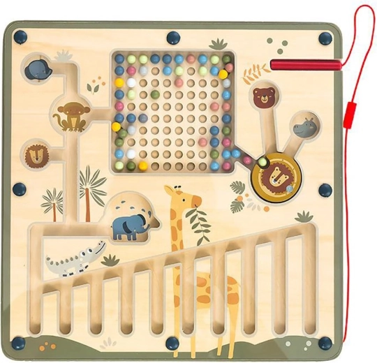 Magnetyczne safari – labirynt Baby Mix