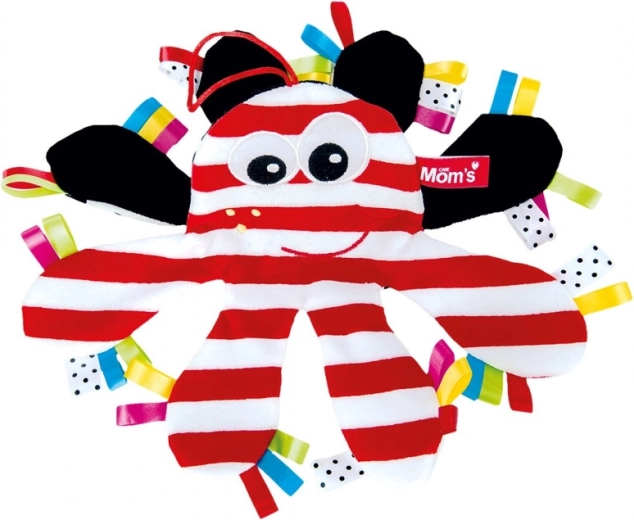 HENCZ TOYS szeleszcząca ośmiorniczka z kontrastowymi paskami