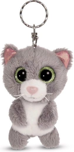 Glubschis pluszowy brelok kot Felinja szary 9 cm