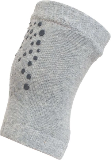 Dziecięce nakolanniki z ABS, szare