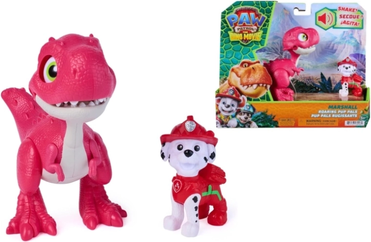 Figurka Spin Master PAW Patrol: Marshall z dodatkiem dinozaura