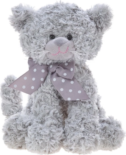 Pluszowy kotek Beatrice szary 25 cm