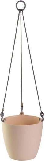 Wisząca donica Ariella 25 cm różowa