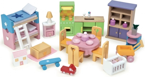 Le Toy Van zestaw startowy mebli do domku