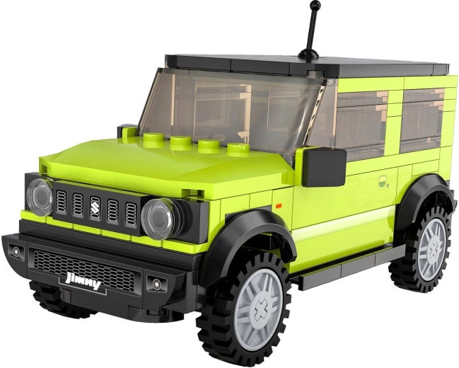 CaDA Suzuki Jimny 1:24 zielony zestaw konstrukcyjny