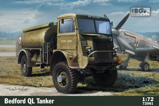 Model Bedford QL Tanker 1:72