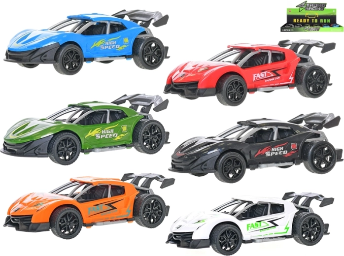 Wyścigowy samochodzik z napędem pull-back 11,5 cm