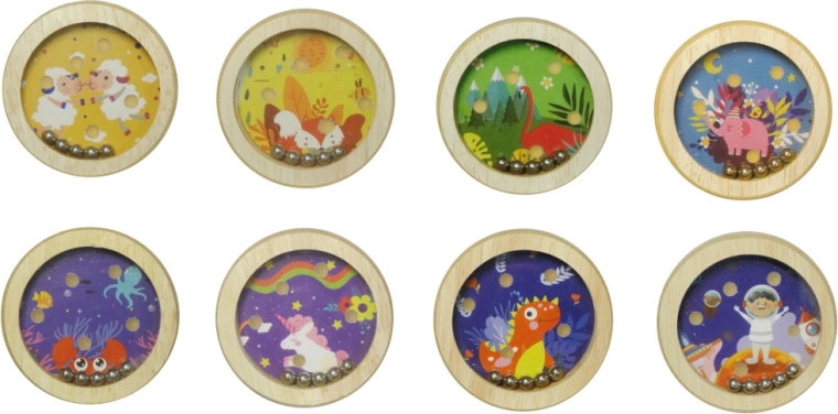 Drewniana gra kulkowa