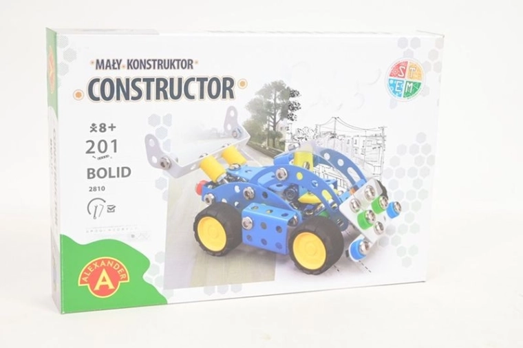 Mały konstruktor – bolid (201 elementów)
