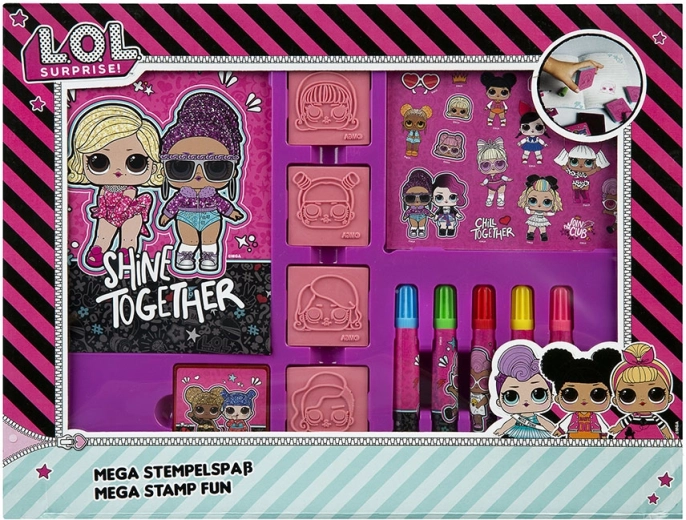 Duży zestaw stempli LOL Surprise