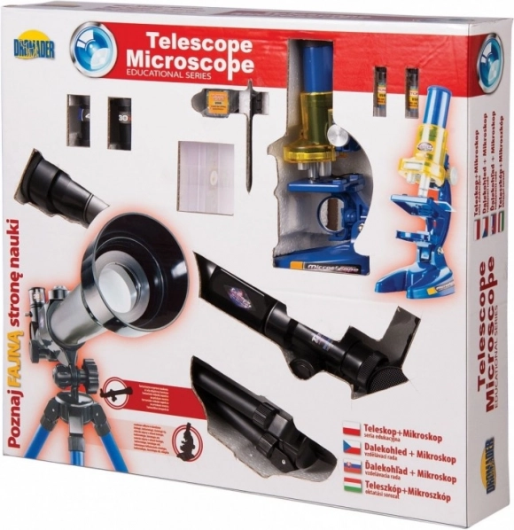 Zestaw edukacyjny Teleskop i Mikroskop