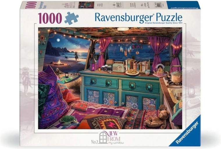 Puzzle Ravensburger View From My Window 2: kamper 1000 elementów