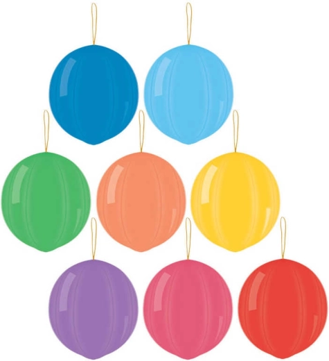 Gemar dmuchany balon punch ball pastelowy z gumką 45 cm - 1 sztuka