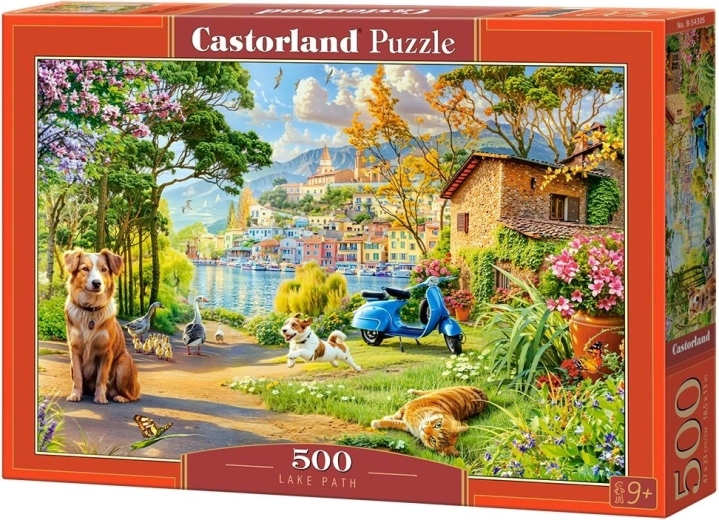 Puzzle Castorland Ścieżka wzdłuż jeziora 500 elementów