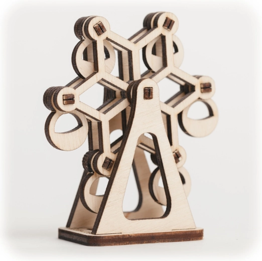 Cutewood drewniane puzzle 3D karuzela