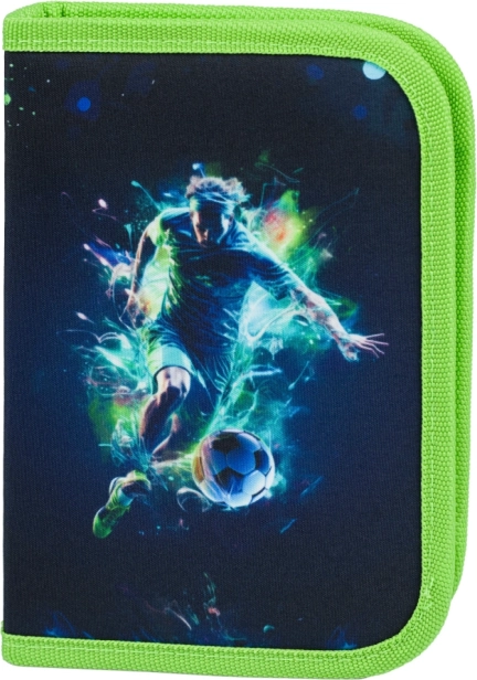 BAAGL jednopiętrowy piórnik szkolny piłkarz