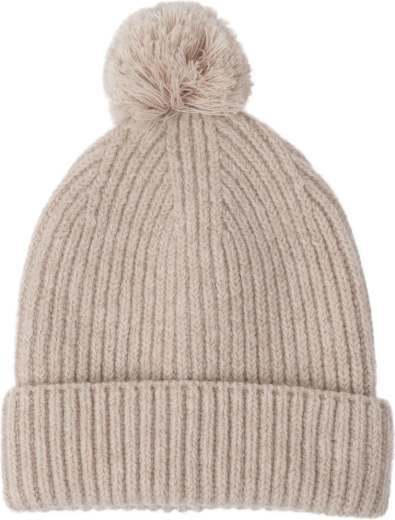 Lodger czapka merino beżowa (3–6 miesięcy) - 1 szt.