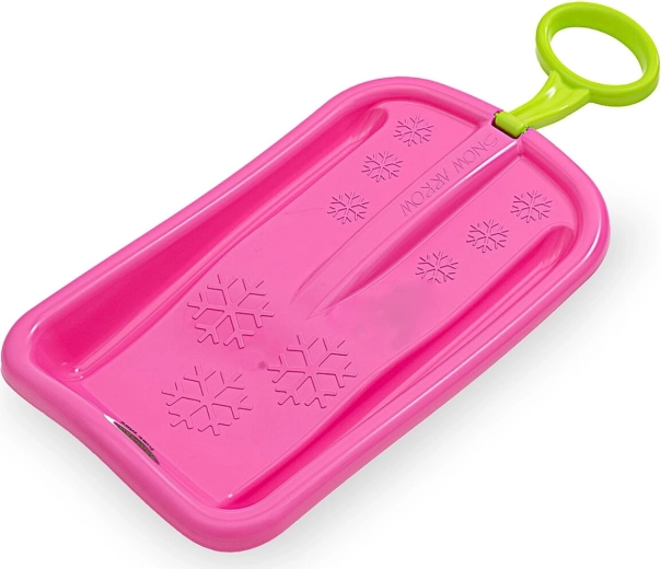 Dziecięcy bobslej Snow Play Arrow 74 cm różowy