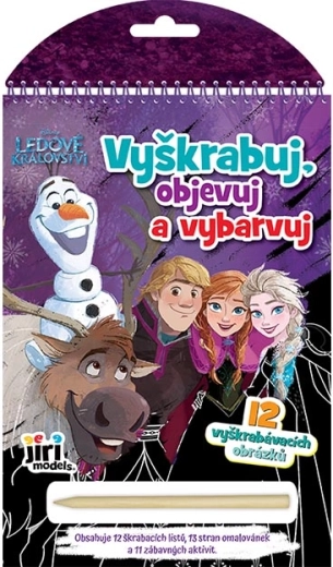 Wydrapuj, odkrywaj, koloruj Krainę Lodu